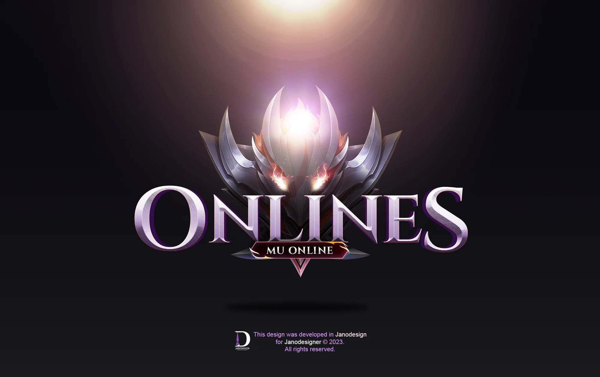 EDITABLE GAME LOGO - ONLINES MU ONLINE